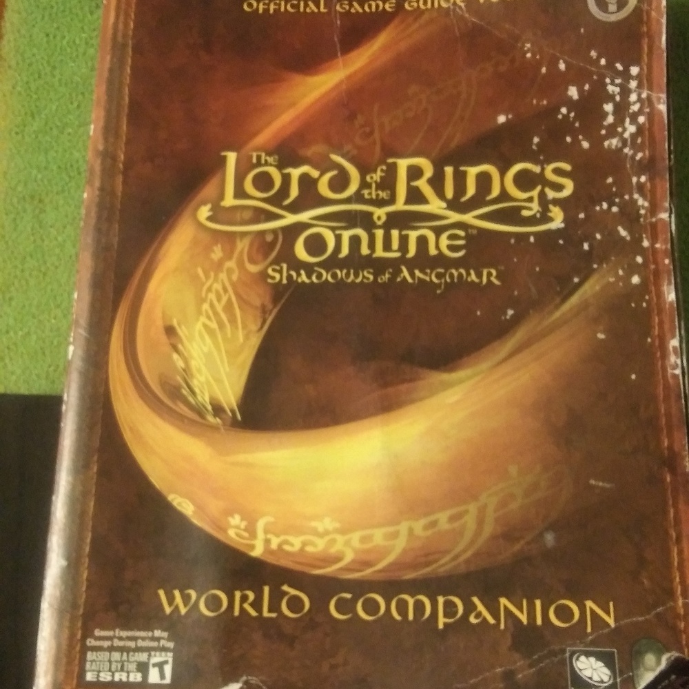 Lord of the Rings Gaming Book